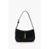 Faux Leather Carabiner Shoulder Bag